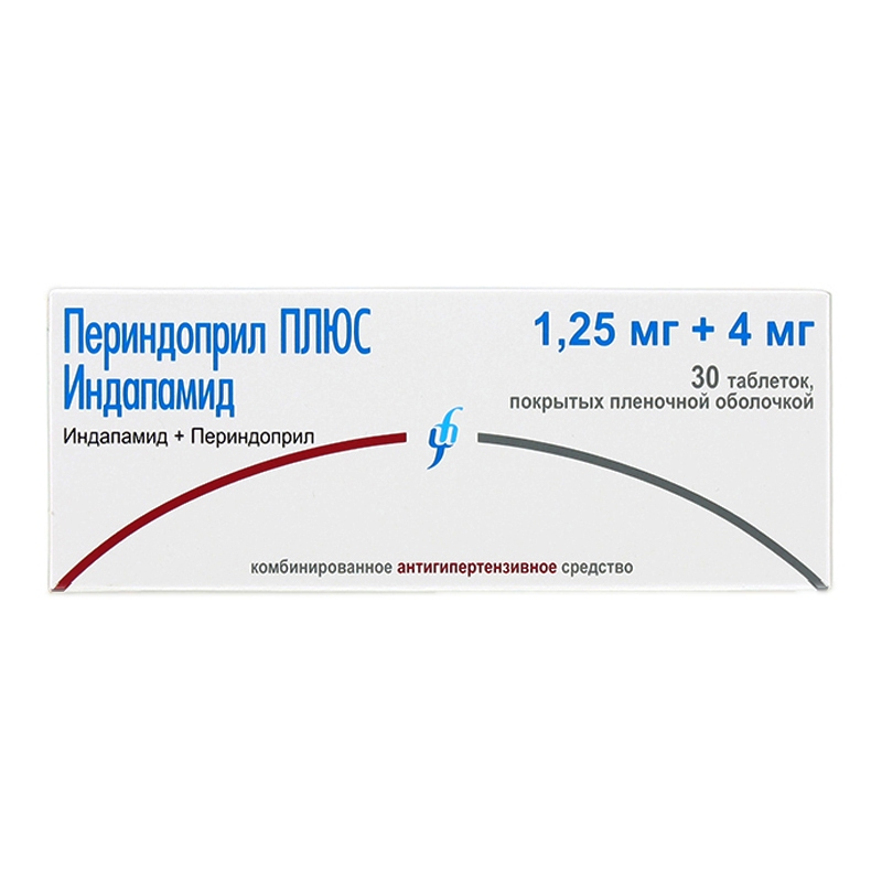 Купить Индапамид Периндоприл 1.25